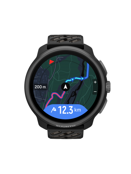 SUUNTO RACE 2 TITANIUM BLACK sportinis laikrodis